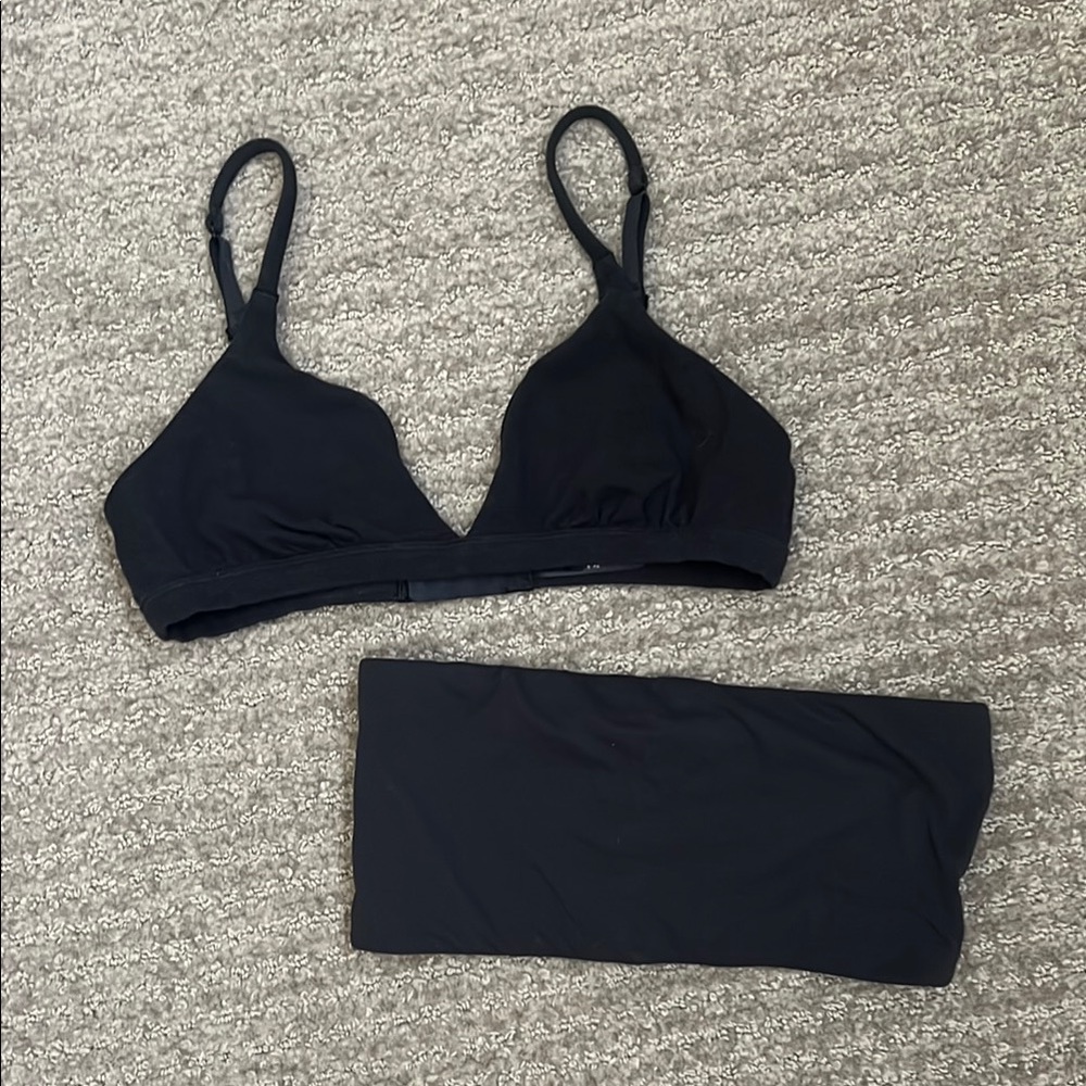 Black SKIMS Bralettes Sz M